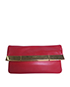Courtney Flap Clutch Bag, front view